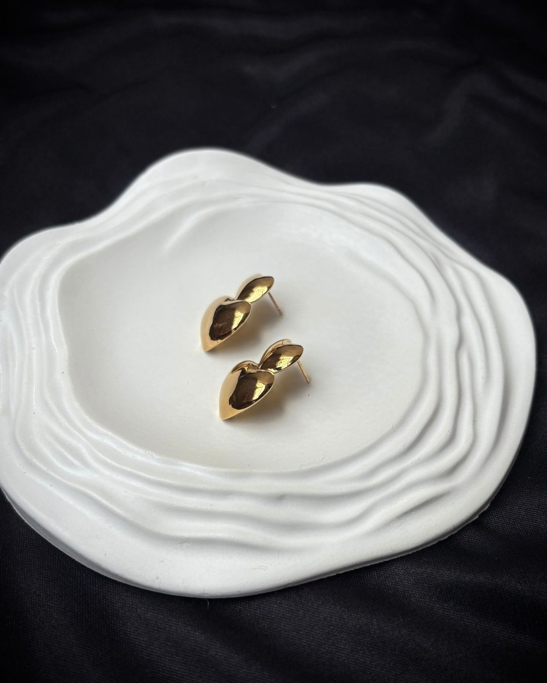 Double Heart Earrings