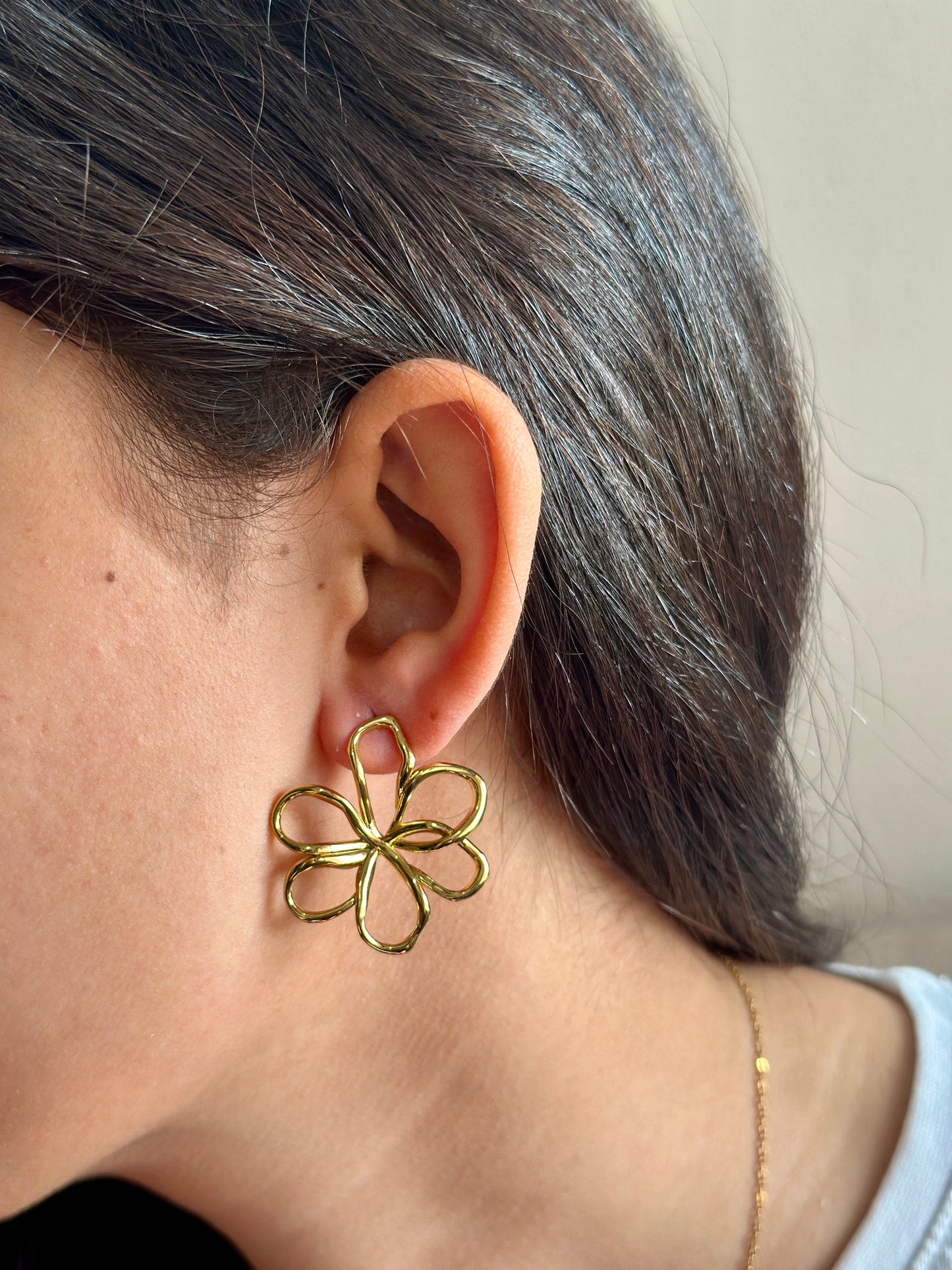 Fashion Flower Earrings
