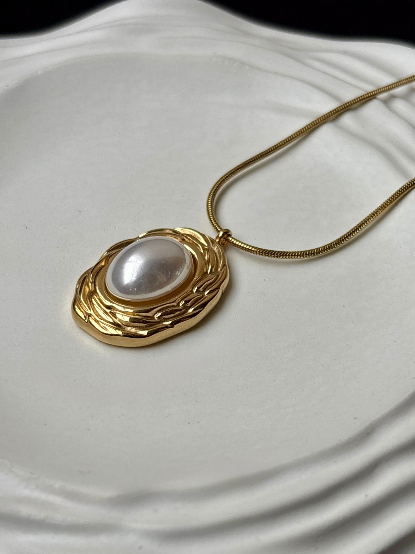 Ocean Pearl Necklace