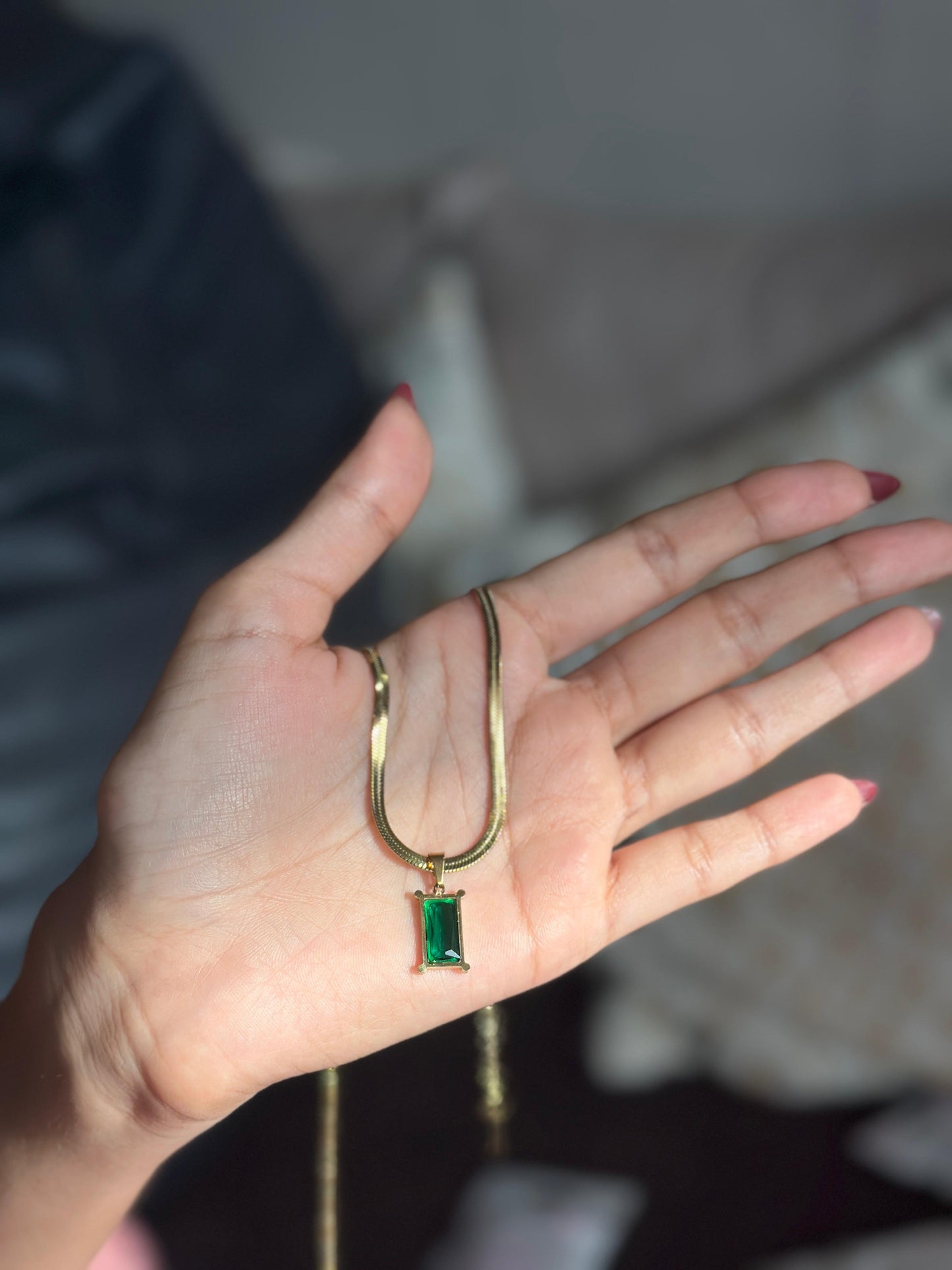 Emerald Green Pendanant