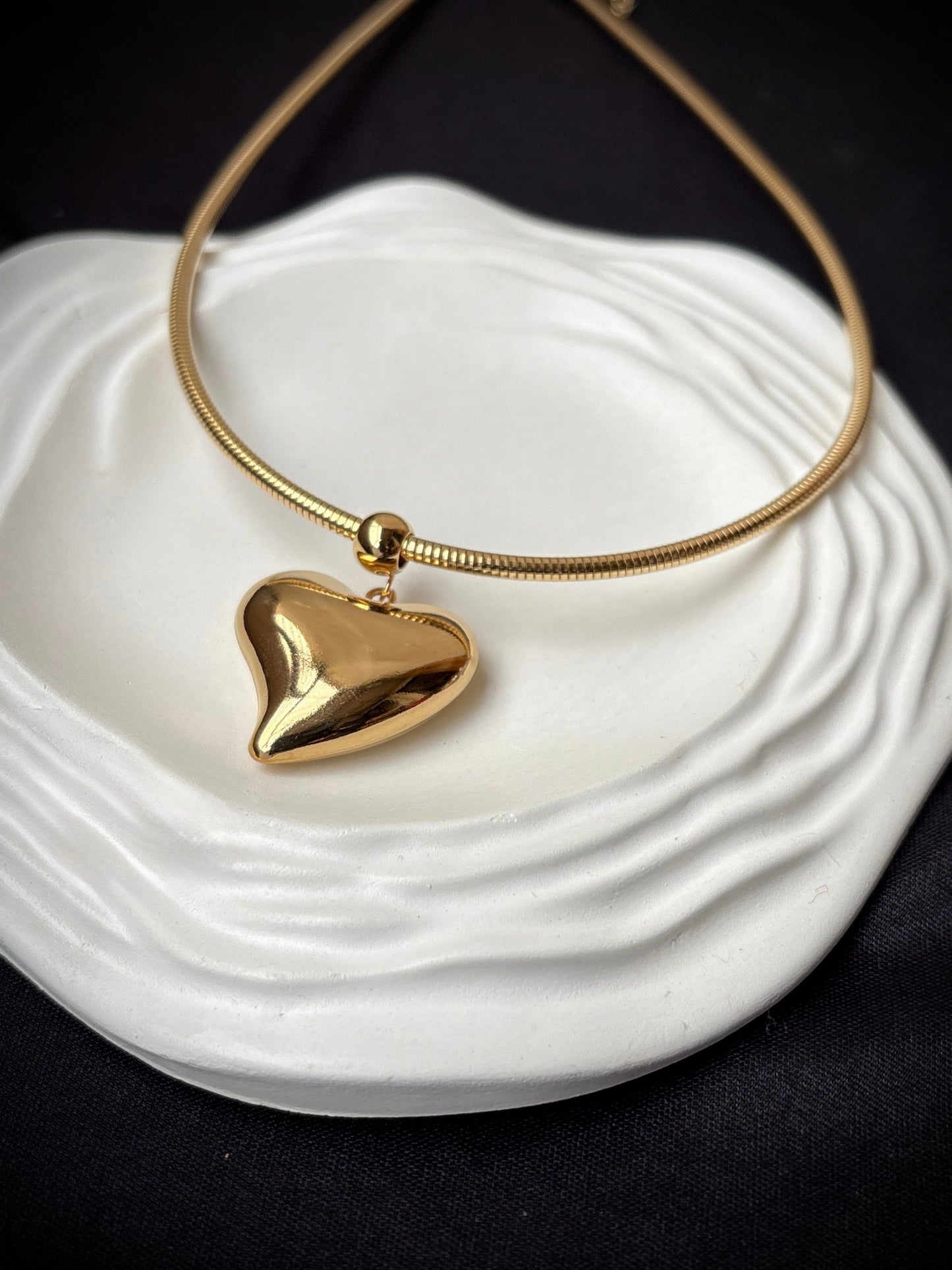 Heart Of Gold Necklace