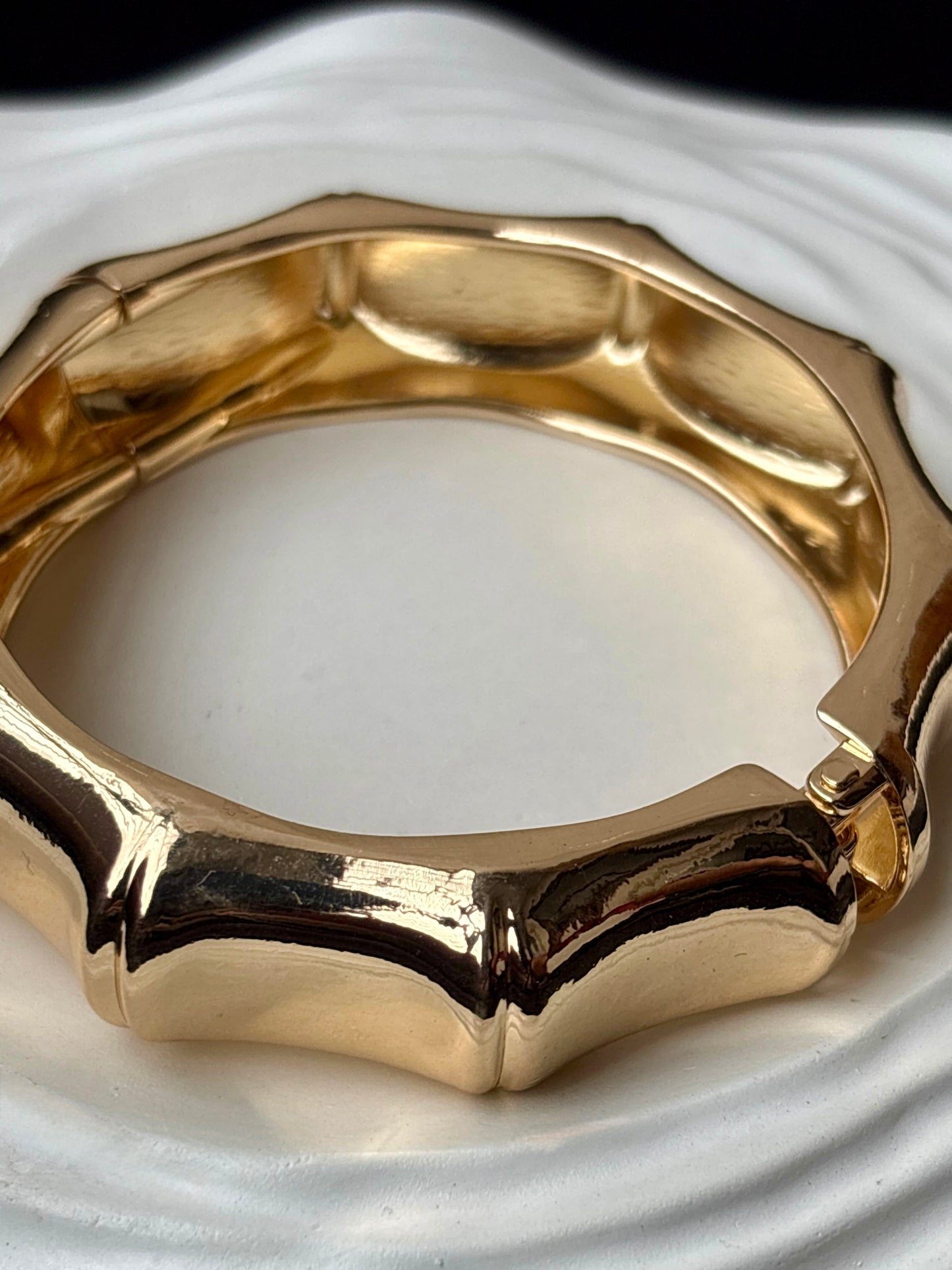 Thick Bamboo Bracelet