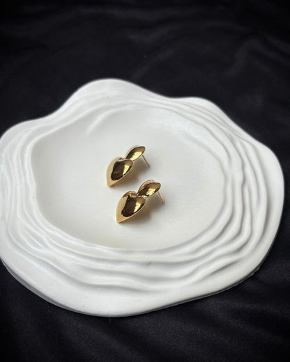 Double Heart Earrings