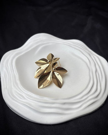 Golden Glamour Earrings