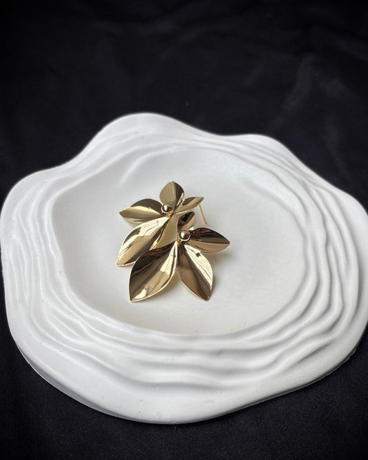 Golden Glamour Earrings