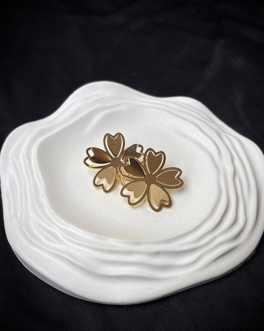 Abstract Flora Earrings