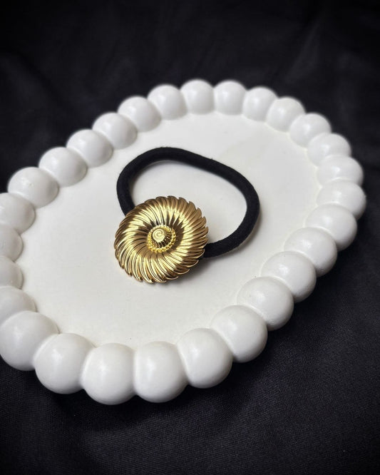 Sculpted Swirl Hair Tie