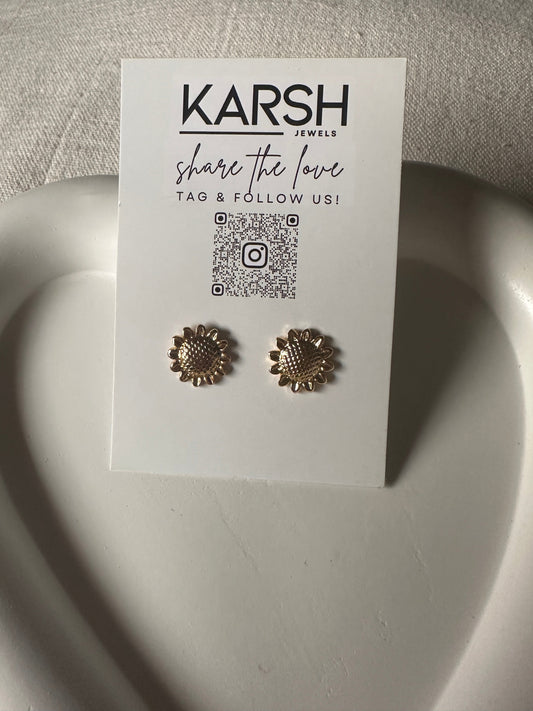 Sunflower Studs