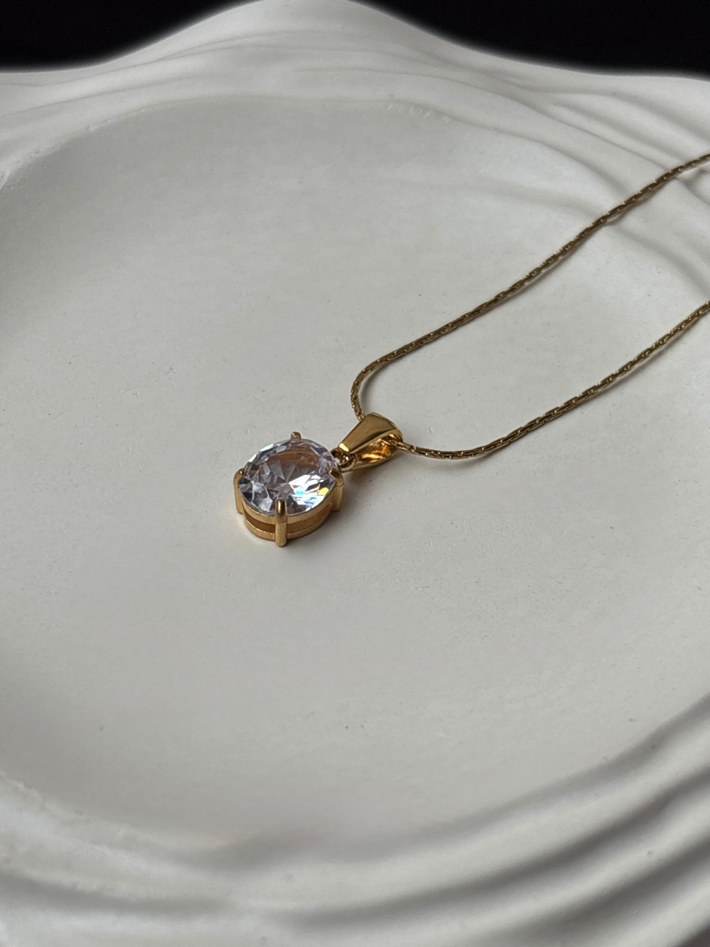 Solitaire Necklace
